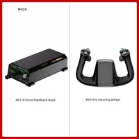 MOZA YOKE Combo de vol multifonctionnel et quadrant d'accélérateur (AY210/AY90) – Ensemble d'équipement de simulation de vol DCS