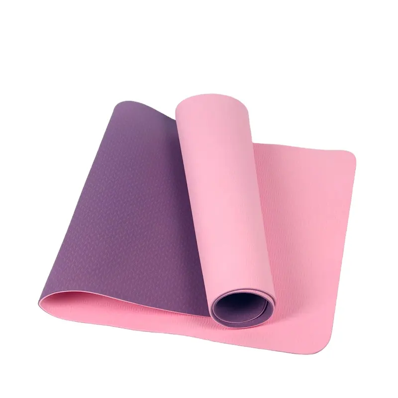Estera de Pilates para ejercicio de 10mm, estera de Yoga plegable, Yoga estera de alta calidad, toalla antideslizante para Yoga caliente