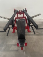 Machine de presse épaules isocylindrique assise à charge libre, robuste, pour usage commercial en salle de sport, avec poignées multiples, qualité professionnelle