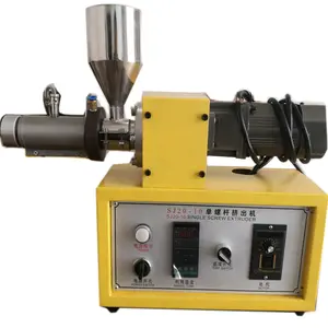 small/mini lab/experimental extruder machine for plastic