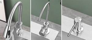 Évier de cuisine double à encastrer en acier inoxydable 304 épaissi pour usage domestique - Product Image 4