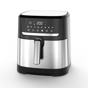 Nuova Friggitrice ad <span class=keywords><strong>Aria</strong></span> Multifunzione Elettrica 2025 con Funzione Grill, Schermo Digitale, Grande Capacità 10L, Forno in Acciaio Inossidabile - Product Image 3