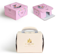 Boîte cadeau personnalisée en forme de bus scolaire jaune avec poignée, fenêtre transparente, en carton, pour emballage de jouets pour enfants, bonbons et vente en gros