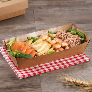 Hot Sale Food Paper Boat Paper Box for Snacks Hamburger Chip <strong>Meat</strong> - Product Image 5