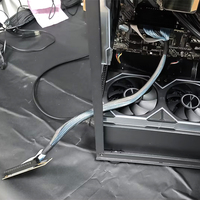 Kabel Riser GPU JEYI 180 Derajat GEN5 PCI-E 5.0 16X ke X16 untuk RTX 5090 AMD 9070XT A100 H100 Panjang Dapat Disesuaikan Server AI Tersedia