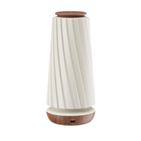 Diffuseur d'huiles essentielles sans eau SCENTA LED, diffuseur d'arômes intelligent avec logo personnalisé pour la maison et l'hôtel, application USB, plastique