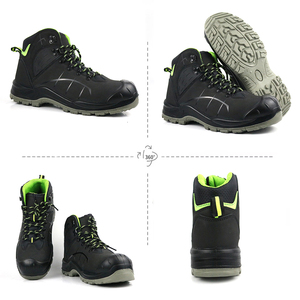 <span class=keywords><strong>Scarpe</strong></span> <span class=keywords><strong>Antinfortunistiche</strong></span> Unisex CE S3 Standard Tedesco, Stivali Sportivi da Bosco con Puntale in Acciaio, Antiabrasione, per Lavoro all'Aperto e Cross Country - Product Image 2