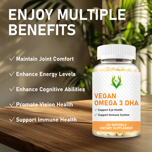 Gélules d'Oméga 3 OEM ODM avec Vitamine D3 et Coenzyme Q10 pour Améliorer les Capacités Cognitives, Acides Gras Oméga-3 - Product Image 5