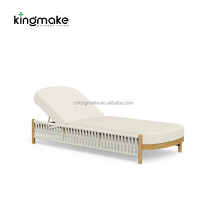 Muebles Modernos para Exteriores, Tumbona para Piscina, Silla de Aluminio, Tumbona para Playa, Piscina, Hotel y Patio - Product Image 2