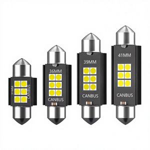 หลอดไฟ LED 3030 31 มม. แบบ Festoon 12V สีขาวนวล สำหรับรถยนต์ ใช้ได้กับรถยนต์ทั่วไป - Product Image 3