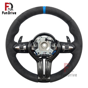 Volante in Pelle per <span class=keywords><strong>BMW</strong></span> Serie F <span class=keywords><strong>M</strong></span> Sport <span class=keywords><strong>F20</strong></span> F21 F22 F44 F30 340i F31 F34 335i F32 F33 F36 F10 535i 550i F11 F07 F06 F13 - Product Image 2