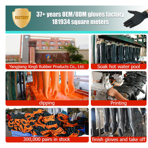<span class=keywords><strong>Gants</strong></span> jetables en nitrile noir sans poudre pour le nettoyage domestique, la manipulation des aliments, la cuisine, le salon et l'utilisation quotidienne - Product Image 4