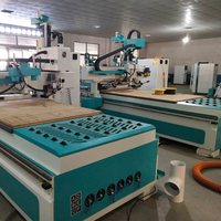 Routeur CNC pour le travail du bois à tête unique avec commande DSP et moteur 9 kW - Outil tout-en-un de gravure, découpe et fraisage 3 axes