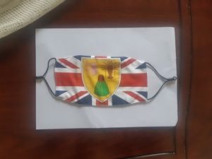 Máscara de Fiesta de Tela de Poliéster Tejida, Impresión por Sublimación, Transpirable, Ecológica, Temática Festiva, Reutilizable, Moderna, Cubre Toda la Cara - Product Image 2