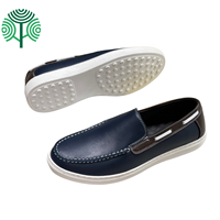 Chaussures décontractées pour hommes en cuir de veau véritable 100% authentique, mocassins plats de conduite, personnalisables avec logo, directement de l'usine