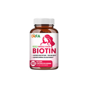 แคปซูลไบโอตินพร้อมผลิตภัณฑ์เสริมอาหารส่งเสริมการเจริญเติบโตของเซลล์และแคปซูลสนับสนุนสุขภาพผิว - Product Image 1