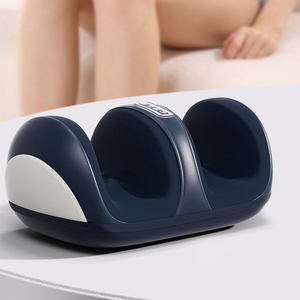 Appareil de massage des pieds et des mollets chauffant électrique avec rouleaux, vibration et shiatsu - Product Image 1