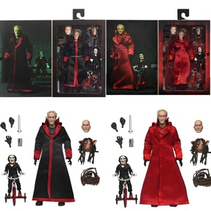 ฟิกเกอร์โมเดล PVC ขยับได้ ขนาด 7 นิ้ว รุ่น Deluxe Edition ของ NECA Domestic <span class=keywords><strong>Chainsaw</strong></span> <span class=keywords><strong>Man</strong></span> ชุดคลุมสีแดง/ดำ รุ่น Jigsaw สำหรับตกแต่ง - Product Image 2