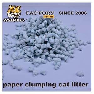 TIGER PET Süper Emici Topaklanan Kağıt Kedi Kumu 5kg Ekolojik Güvenli Tozsuz Koku Önleyici İthalatçılar ve Distribütörler İçin - Product Image 1