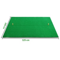 Tapis d'entraînement en gazon artificiel personnalisé de qualité supérieure pour l'intérieur et l'extérieur, base antidérapante hautement élastique, tapis de frappe de golf durable pour la cour