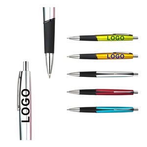 Bolígrafo Retráctil Triangular de Plástico con Agarre Suave, Personalizable con Logotipo, para Escritura, Regalo para la Escuela u Oficina - Product Image 2