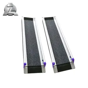 Rampa telescópica <span class=keywords><strong>para</strong></span> silla de ruedas <span class=keywords><strong>para</strong></span> personas con movilidad en <span class=keywords><strong>escaleras</strong></span>, Canal portátil resistente <span class=keywords><strong>para</strong></span> <span class=keywords><strong>discapacitados</strong></span> - Product Image 1