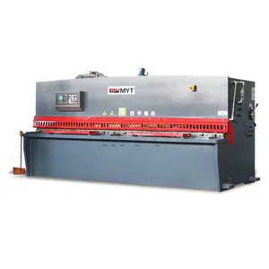 Máquina de corte automática MYT para chapa metálica, máquina de corte e vinco hidráulica elétrica, cortador de aço e metal