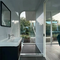 Maison préfabriquée de type capsule spatiale, nouvelle conception 2024, pour hôtel, maison de villégiature, petit logement, cabine de couchage, petite maison pour hôtel