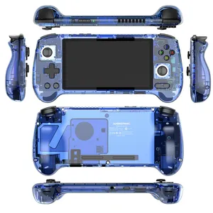 New Arrival Factory Price 5.48-inch Big AMOLED Screen Anbernic RG556 Handheld Game Console Support 5G WIFI Android Games PS2