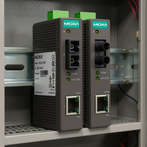 Convertisseur Ethernet vers fibre optique Moxa Imc-21-M-Sc 100m SC monomode de qualité industrielle - Product Image 3
