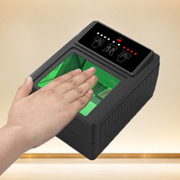 Escáner de Huellas Dactilares Xinlian 442, Escáner Óptico de Diez Dedos para Windows, Muy Conveniente y Fácil de Transportar