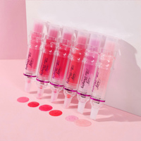 Forme de tube d'injection repulpante pour lèvres populaires formule végétalienne extrait de piment sans cruauté brillant pour les lèvres remplisseur de lèvres