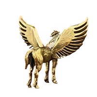 Ornements en laiton Art Déco Tianma Licorne en gros, petits objets créatifs rétro, artisanat pour anniversaire et décoration intérieure