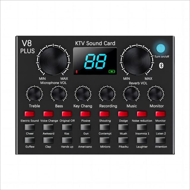 Hot Selling Sound Card for Recording Studio With Low Price