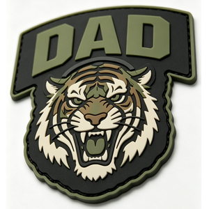 Patch tactique en tissu camouflage 3D brodé sur mesure avec support auto-agrippant thermocollant – Cadeau Fête des Pères pour équipement tactique - Product Image 2