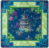 Tapis de Mahjong Américain de Luxe en Caoutchouc Naturel, Style Moderne, Portable, Écologique, Anti-Bruit, Facile à Nettoyer pour le Divertissement