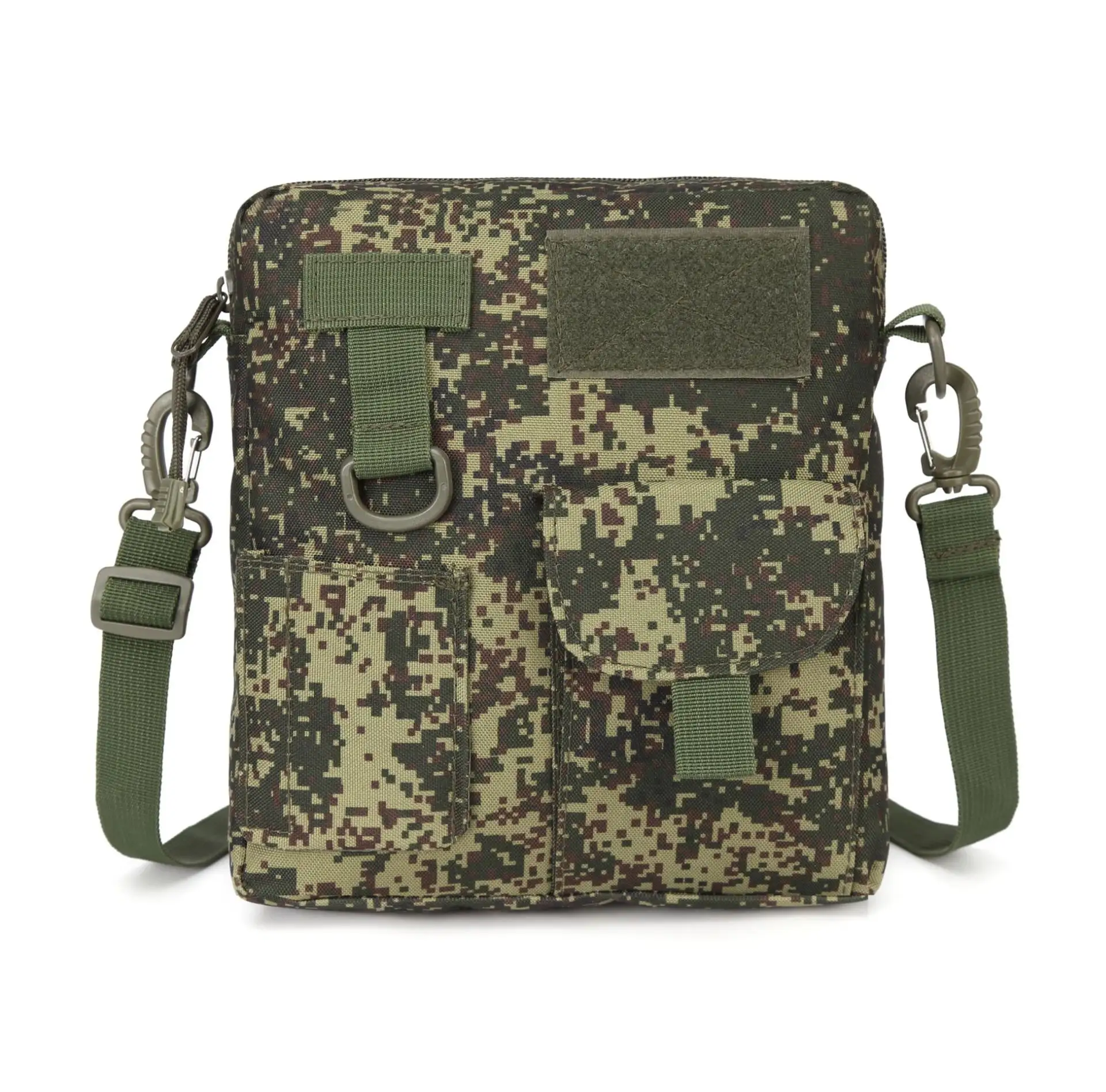 Drop Shipping Retail Vertical Camouflage Messenger Leisure Bag Multi-Function Outdoor Tactical Commuting Shoulder Crossbody Bag