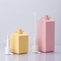 Bouteilles de savon liquide pour les mains et le corps en HDPE personnalisées Runxuan, 150 ml, bouteilles de shampoing en plastique de 500 ml, bouteilles de lotion pour le corps de 1000 ml