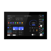 Jun. Panel Sentuh Rumah Pintar 14 Inci di Dinding, RAM 2GB ROM 16GB, Android, Wifi, Tuya, PoE, dengan RJ45