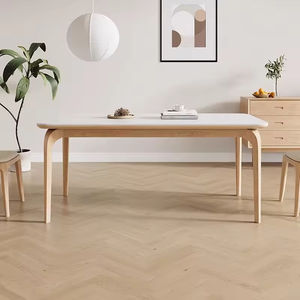 Tavolo <span class=keywords><strong>da</strong></span> <span class=keywords><strong>Pranzo</strong></span> Moderno di Alta Gamma <span class=keywords><strong>con</strong></span> <span class=keywords><strong>Piano</strong></span> <span class=keywords><strong>in</strong></span> <span class=keywords><strong>Marmo</strong></span> e Sedie <span class=keywords><strong>in</strong></span> Legno Massello, Design di Lusso per Sala <span class=keywords><strong>da</strong></span> <span class=keywords><strong>Pranzo</strong></span> - Product Image 3