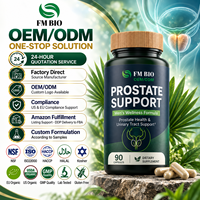 Complément de soutien de la prostate en marque blanche – Capsules pour la santé de la prostate avec Palmier nain, Sélénium et Vitamine E – Formule de soutien de la prostate pour hommes