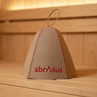 Gorro de Sauna de Fieltro Reciclado Verde al por Mayor con Logotipo Personalizado OEM ODM Directo de Fábrica para Baño de Vapor y Spa, Ideal para Banya Rusa