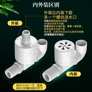 Vanne à fermeture automatique Innovators, vanne à bille flottante de 4 mm pour le contrôle de l'hydratation des réservoirs d'eau et des tours d'eau - Product Image 3