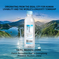 Vente en gros d'eau minérale d'usine en 380ml 500ml 1L 4L 15L d'eau minérale en bouteille de source naturelle OEM ODM acceptable
