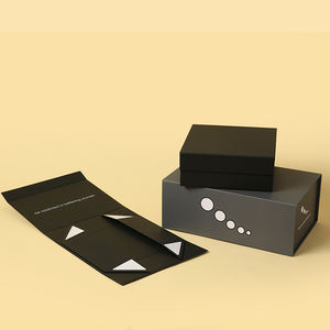 Custom LOGO Luxury Large Premium Magnetic Closure Flip Top Rigid Cardboard Package <strong>Boxes</strong> Matte Paper <strong>Gift</strong> <strong>Boxes</strong> for Packaging - Product Image 2