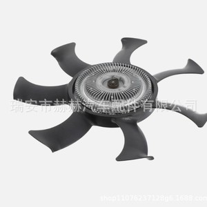 Ventilador eléctrico Hh 0002007223 para reparación y reemplazo de Mercedes Benz, color negro - Product Image 4