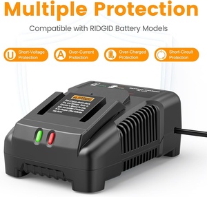<span class=keywords><strong>Chargeur</strong></span> de <span class=keywords><strong>batterie</strong></span> 18 volts pour Ridgid R86091 R86092 <span class=keywords><strong>Chargeur</strong></span> de remplacement pour <span class=keywords><strong>batterie</strong></span> au lithium <span class=keywords><strong>AEG</strong></span> 18V L1830R L1815R R840085 R840086 - Product Image 3