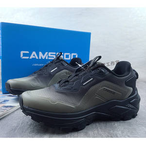 รองเท้าเดินป่ากลางแจ้งคุณภาพสูงสำหรับผู้ชาย รองเท้าเดินป่าแบบมืออาชีพที่ระบายอากาศได้ดีและทนทาน - Product Image 3