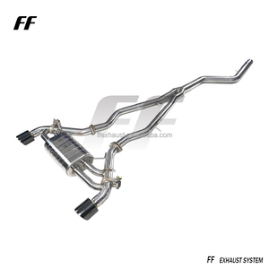 ביצועים נירוסטה קטבק פליטה supra a90 a91 3.0t מאפל עם שסתום - Product Image 3