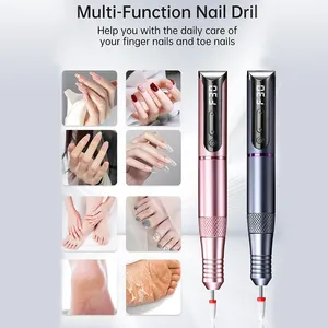 Duofu - Pluma Profesional de Alta Potencia para Remover Gel, Taladro de Uñas Inalámbrico sin Escobillas con hasta 45000 RPM - Product Image 4